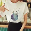 Spring Women T Hot Shirt Brand Summer Moda Little Prince Graphic Feminino Camiseta Camisetas Vouge para Mulheres O-Gobes Manga Curta