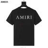 amiiri Fashion Brand amis imiri amari hommes femmes designer de luxe amirl Vêtements Tees Am Tshirt Mode amirlies Lettre minimaliste imprimée Round am Neck Tshirt S II4N