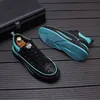 Scarpe casual sportive traspiranti da uomo di moda personalità di tendenza versione coreana scarpe da tavola per giovani con suola spessa sneakers marea D2H52