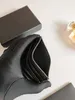Ny kreditkortshållare Högkvalitativ lyxig designerväska Plånbok Klassisk casual kohud kaviarläder Slim Card-väskor för män och kvinnor presentförpackning Svart guld silver