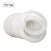 Storage Bottles 10pcs Silicone Seal Rings Wide Mouth Cap Kitchen Home Leak Proof Airtight Mason Jar Lids Reusable Glass Portable