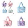 Bolsas de bolsas Bolsa de pelúcia de cachorro fofo Garota lolita Princess Acessórios Drop Deliver