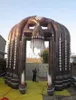 Gratis verzending Halloween Clearance Hot 5MW*6mH Skull Arch Halloween opblaasbare buitendecoratie