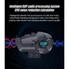 オートバイヘルメット800m Bluetoothヘルメットインターコム2ライダーペアリングインターホンヘッドセットとDSP CNCノイズリダクション機能