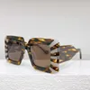 Gafas de sol cuadradas de gran tamaño marco de acetato dama marco cuadrado diseñador de la marca para mujer fiesta al aire libre gafas de sol para mujer Occhiali da sole quadrati 40090