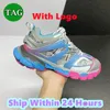 Męskie buty na co dzień Triple 3.0 Designer Sneakers Runner Pink Blue Trainer Limonkowo-czarne białe pełne beżowe Paris Sneaker Fashion Luxury Mens Platform Outdoor Sport But