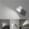 Duvar lambası şarj edilebilir LED LED Işık Dokunmatik Kontrol Kablosuz monte edilmiş Montajlı Sconce Işıkları Yatak Odası Okuma Kapalı Aydınlatma Malzemeleri