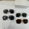 Sechseckige Herren-Sonnenbrille Elite Urlaub Sonnenschutz Sonnenschutz Pilotenglas Metallrahmen Damen-Sonnenbrille zum Autofahren geeignet Mit Originalverpackung und Etui