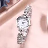 Montres-bracelets 2023 Reloj Relogio Feminino dames montres-bracelets femmes Bracelet strass analogique Quartz montre femmes cristal petit cadran