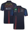 Men's T-Shirts F1 racing polo shirt summer new lapel body shirt the same style custom JKNT