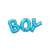 Other Event Party Supplies Link Baby Boy Girl Letter Foil Balloons Shower Birthday Wedding Large Size Connect Alphabet Air Globos Decor 230522