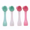 Cleaning Tools Accessories Double Side Sile Facial Cleanser Brush Soft Hair Face Mas Washing Brushes Blackhead Portable Mask Mud S Dhrtg