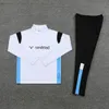 23/24 Marseille trascksuit HOMMES ET ENFANTS set Football Soccer Training Suit 2023/2024 ALEXIS OM Survetement Maillot Foot Chandal