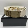 Boucle de ceinture de créateur de mode bande passante en cuir 3.8cm 15 couleurs ceinture de designer de luxe de haute qualité pour hommes ou femmes AAA
