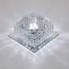 Ceiling Lights 5W Modern Luxury Living Room Square Crystal Spotlight Led Lamps Bedroom Decor Indoor Corridors Lighting Fixtures