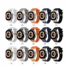 Faixas de pulseira de pulseira de pulseira AP Mod Kit Banda de silicone Strap Bands WatchBand para Watch Series 2 3 4 5 6 7 8 SE Ultra Iwatch 42 44 45 49mm 9Ryp 240308