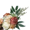 Decoratieve bloemen Kunstmatige bloemboog Decor Floral Display Fake Plant voor Wedding Party Muur Ceremonie Vakantiedecoratie