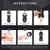 factory outlet Male Masturbator with Vibration Modes Heating Realistic Textured Vagina Pocket Pussy Masturbation Mens Blowjob Adult Sex Toys for Men