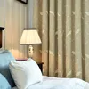 Занавес вышивка птицы кружевные двойные баллы бежевые бархатные шторы для спальни гостиной роскошный американский пастырский стиль