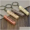 Schlüsselanhänger, Lanyards, DIY-Holz-Schlüsselanhänger, Anhänger, rechteckig, Buche, leer, Schlüsselanhänger, personalisierbar, Thanksgiving, Valentinstag, Geschenk, Keyri Dho4E