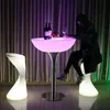 Wedding Holiday Party Decoration Bar Table Rechargeable LED Luminous Furniture For Outdoor Courtyard Nightclub KTV Site Layout