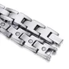 Armreif Rainso Wolframarmbänder für Männer Magnet Bio Enegry Versilberung Gesundheitspflege Armband Viking Fine Jewelry