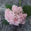 Flores decorativas Hydrangea artificial peony 3D Mão realista Feel Bridal Bouquet Decoração de casamento Fake for Garden Home Decor