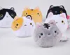 7cm新しいカワイイのぬいぐるみぬいぐるみおもちゃかわいい猫動物カールーム装飾キーチェーンバッグペンダント充填おもちゃ人形クリスマスギフト