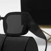 Mens Women مصممة نظارة شمسية فاخرة نظارات القناة الأزياء النظارات الماس مربع Sunshade شكل بلوري أشعة الشمس كاملة الحزمة النظارات Lunette