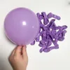 Andra evenemangsfestleveranser 139st Stur Purple Light Balloon Garland Arch Kit Metal Purple Gold Latex Balloons Wedding Party Bridal Baby Shower Birthday Dec 230523