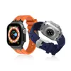 Bandas de pulseira Smart Straps AP Mod Kit Banda de silicone Strap Bands WatchBand para Apple Watch Series 2 3 4 5 6 7 8 SE Ultra Iwatch 42 44 45 49mm