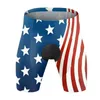 Men's Pants Men's Warm Up Summer Mens Leisure Sports Fashion 3D Printing Independence Day Short Cycling Boy Glitter