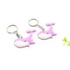 Keychains Lanyards PVC Tropical Fish Marine Animal Cartoon Keychain Hanger Keyring Fashion Accessoires Key Chain Drop levering DHBXE