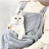 Transportadores de gatos Peting Pet Travel Sleep Bag Carrier Pouch Dog Puppy Plush Outdoor ombro Transporte de conforto para gatos Avental