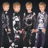 Completi / Tute Bambini MMA Rashguard BJJ GI T-shirt Pantaloni Jiu Jusit Pantaloni attillati Pantaloncini Muay Thai 3Pcs / Set Bambini MMA Tute sportive a compressione 230523