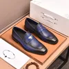 Top homens mocassins de alta qualidade Sapatos de couro pu PU Casual Fashion Round Toe Classic Classic All-Match Office Business Sapatos formais Tamanho 38-45