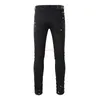 amiiri Denim Brand amis imiri amari AM Designer Abbigliamento es Jeans amirl Pantaloni es High Street Fashion amirlies 889 Black Scratch am Hole Paint Patch Trend Slim Str XLWK