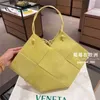 Venetaabottagaa Top Handbags Bolsas tejidas diseñador Jodie Rhombic Rhombic Lattice Tote Cesta de vegetales de hombro único