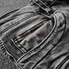 Neu amari amirl amirlies am amis Smoke imiri amiiri AM Designerkleidung es Patchwork Jeans Denim Hosen es 1094 Grau Street Trend Jeans Herren Jugend Trend Elastisch S 9DDC