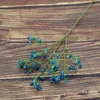 Decoratieve bloemen 1 stks kunstmatige baby's adembloem gypsophila nep siliconenplant voor trouwhuis el feestdecoratie 9 kleuren wraate