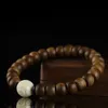 Bracelets Highgrade Dalagan Agarwood Indonesia Agarwood Bracelet Old Material Black Oil Fragrant Submerged Natural Agate Bodhi 6/8mm