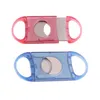 Accessori per sigari Taglierino tascabile con lama in plastica portatile Punta tonda Sigari Coltello Forbici Cesoie Maniglie in plastica Strumento per fumare Drop Del Dh8Kd