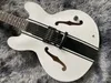 الجيتار الكهربائي الصيني OEM Hollow Body Mahogany NEC K 1 Pickups Jazz 6 Strings