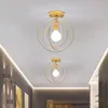 Ceiling Lights E27 Bulb Light Modern Retro Balcony Entrance Hallway Lamp Vintage Industrial For Living Room Bedroom Home Decor Lighting