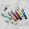 Bar Outils En Acier Inoxydable Pinces À Glace Outil Sile Antidérapant Boisson D'été Cola Mini Portable Clip Cuisine Fournitures 7 Couleurs Drop Delivery Dhtr8