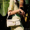 Designer nouveau sac à main Tabby Sacs de luxe Baguette en cuir Miroir Qualité Sac à bandoulière Femmes Sac à main Fourre-tout Chaîne Cross Body Enveloppe Pochette Pochette 19 couleurs