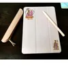 Blyertspåse för Funda Apple 2 -fall iPad -tillbehör Pen täcker Huwei kapacitiva skolmaterial