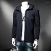 Hommes vers le bas 10XL 8XL 6XL veste d'hiver hommes vêtements décontracté col rabattu à capuche manteau Parka vêtements d'extérieur chaud Slim Fit