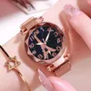 Montres-bracelets De Luxe Starry Sky Montres Pour Femmes Mode Montre À Quartz Cadeau Femme Luxo Relogio Feminino Luxe Montre Cadeaux DropWristwatches