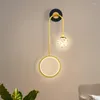 Vägglampor vardagsrum dekoration tillbehör vattentät belysning för badrumsapplikation väggmålning ledande ljus yttre
